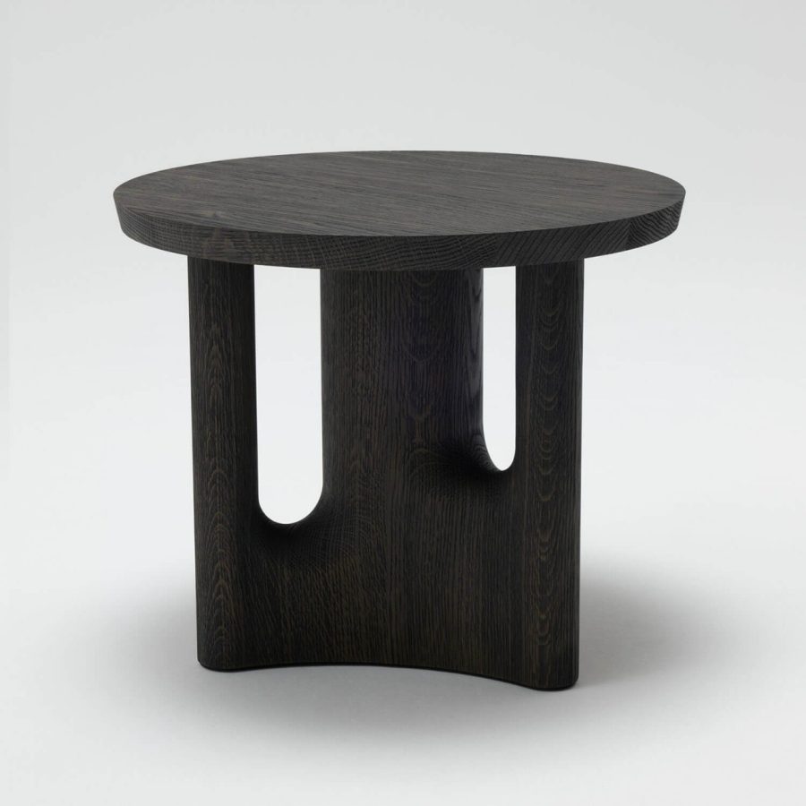 Brushed Walnut Side Table