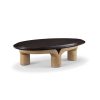 Black Oval Coffee Table
