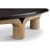 Black Oval Coffee Table