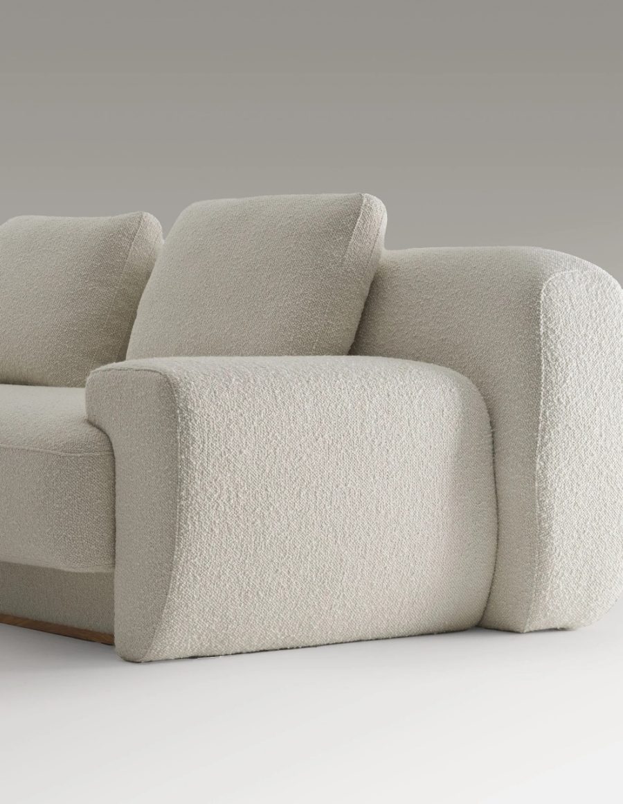 Natural Ash Modular Sectional Sofa