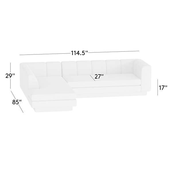L-Shaped Camel Woven Sectional Sofa