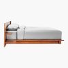 Adonis Wood Platform Queen Bed with Nightstands