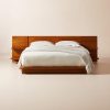 Adonis Wood Platform Queen Bed with Nightstands