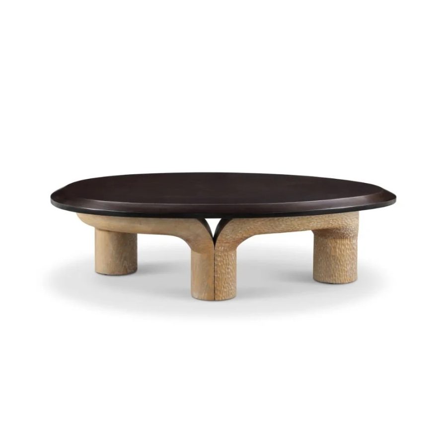 Black Oval Coffee Table