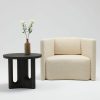 Brushed Walnut Side Table