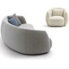 Silver Dune Lounge Sofa