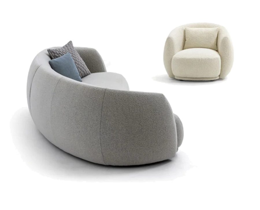 Silver Dune Lounge Sofa