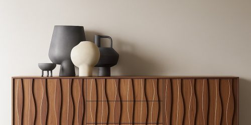 Ondo Walnut Dinner Wagon