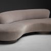 Charcoal Curve Sofa