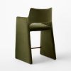 Olive Arc Bar Stool