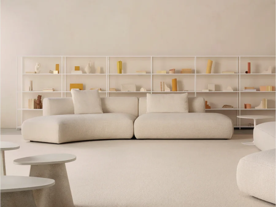 Cinnamon Wave Sofa