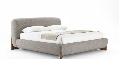Taupe Elegance Blucle Bed
